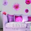 Samolepící dekorace AG Design F0406 Pink flowers, - AGF00406 Růžové květy (65 x 85 cm)