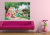 Vliesové fototapety AG Design FTDNM5231 Princezny a zvířátka, fototapeta FTDN M5231 Princess with animals o rozměru 160x110 cm, lepidlo je součástí