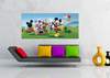 Vliesové fototapety AG Design FTDNH5343 Mickey a kamarádi, fototapeta FTDN H5343 Mickey & friends o rozměru 202x90 cm, lepidlo je součástí